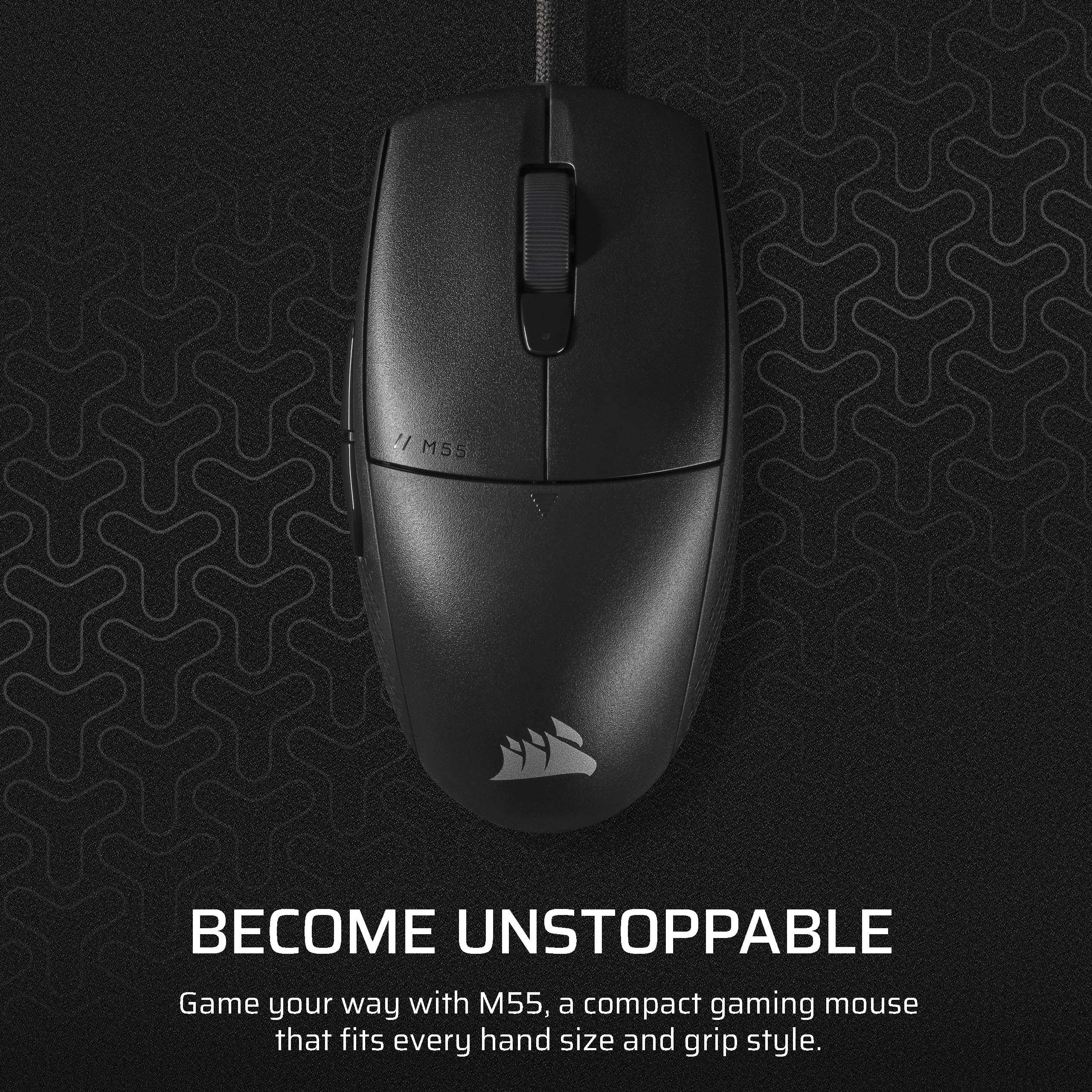 corsair-m55-wired-lightweight-fps-gaming-mouse-16-000-dpi-optical-sensor-6-progr image 2