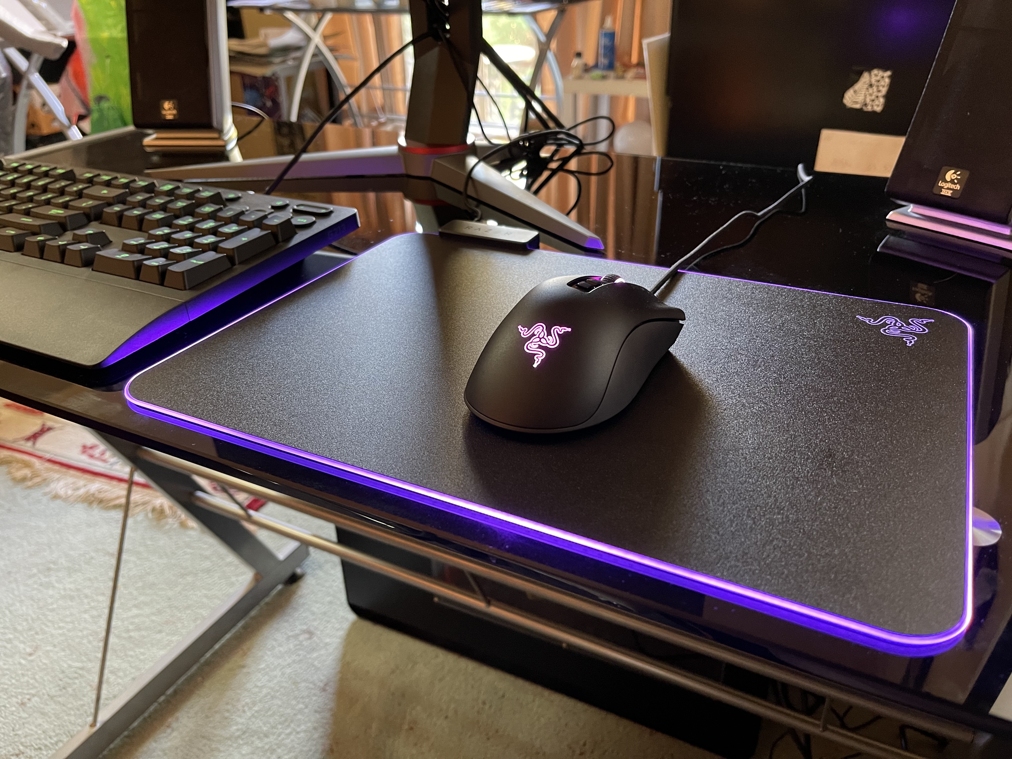 Solid mouse pad