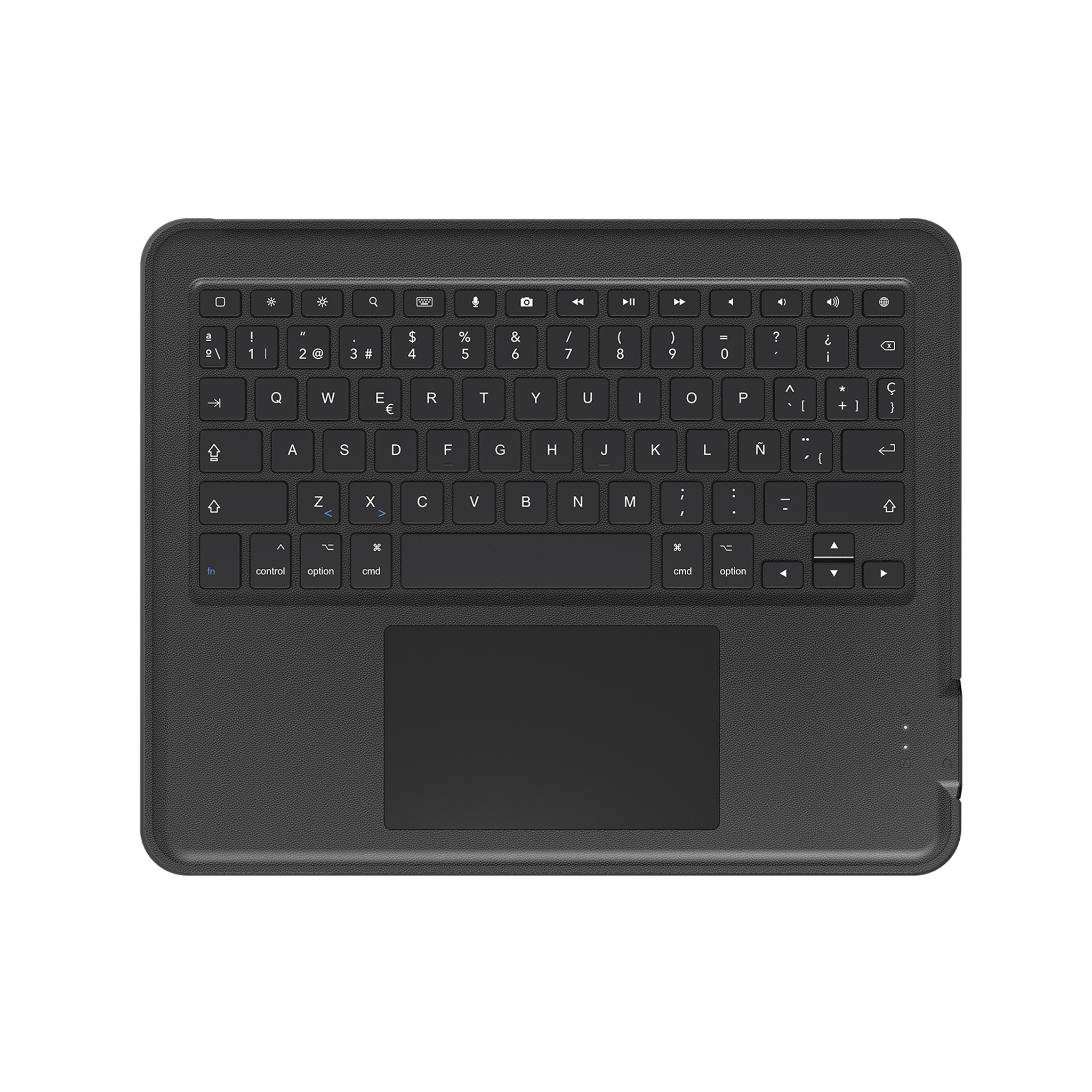 stm-goods-dux-keyboard-trackpad-usb-c-for-ipad-a16-10th-gen-spanish-layout image 2