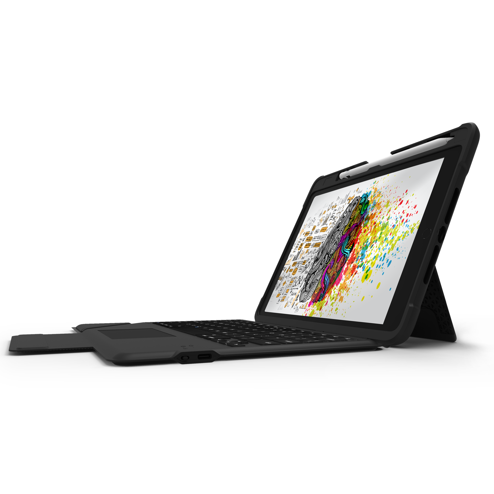 stm-goods-dux-bluetooth-keyboard-case-for-ipad-9th-8th-7th-gen image 1