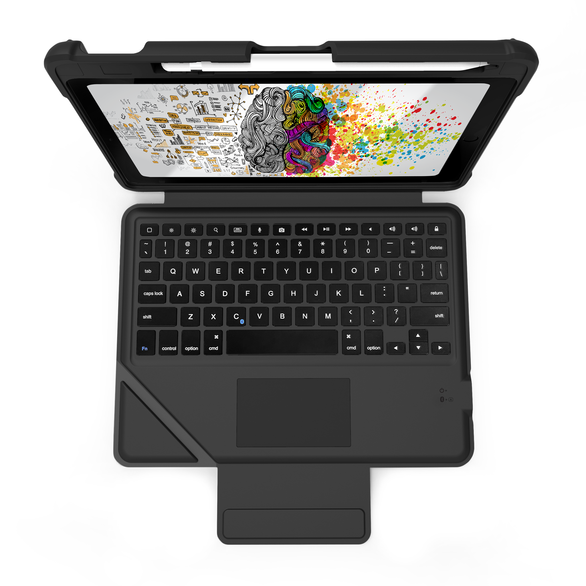 stm-goods-dux-bluetooth-keyboard-case-for-ipad-9th-8th-7th-gen image 2