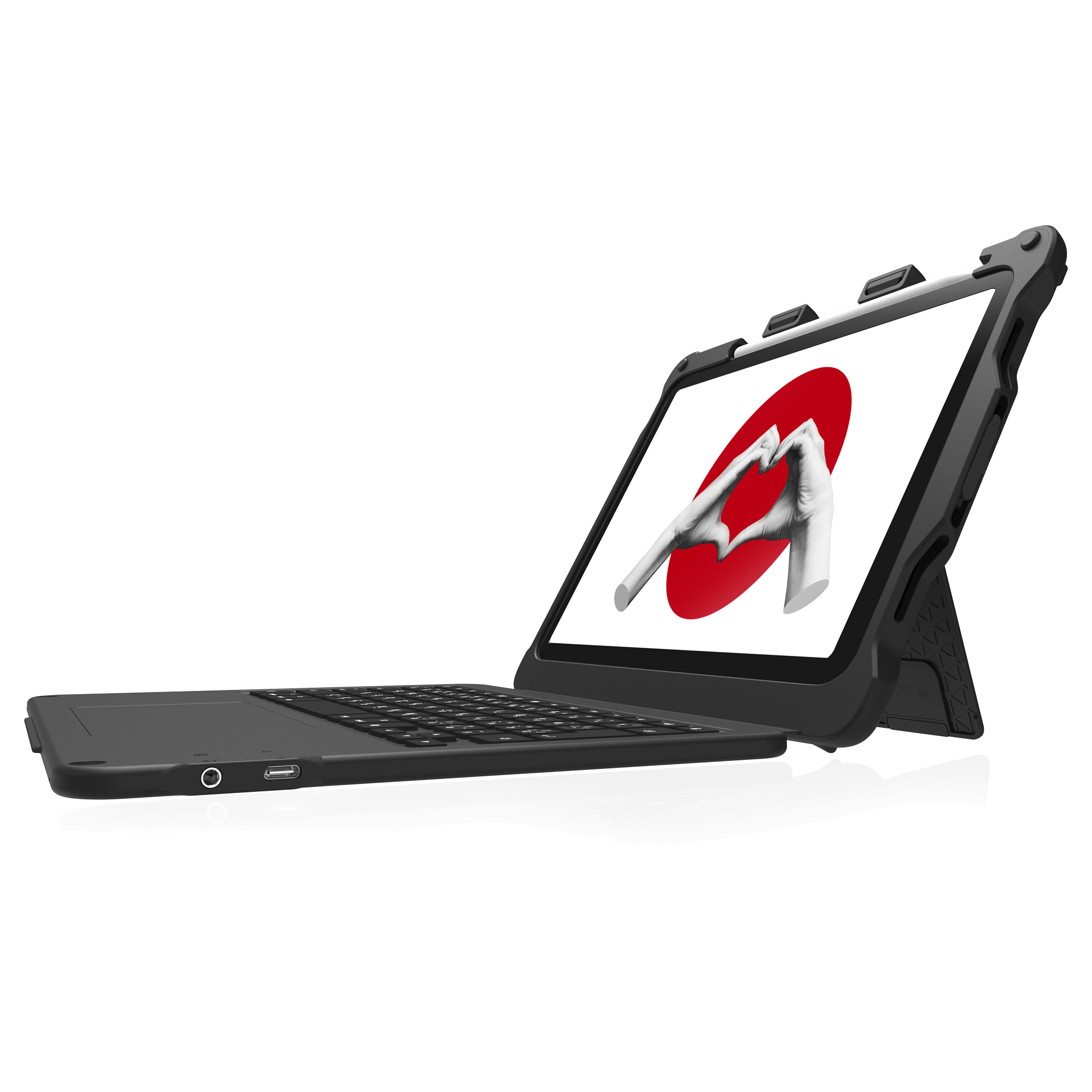stm-goods-dux-guard-keyboard-trackpad-usb-c-case-for-ipad-10th-gen-a16-japanese- image 1
