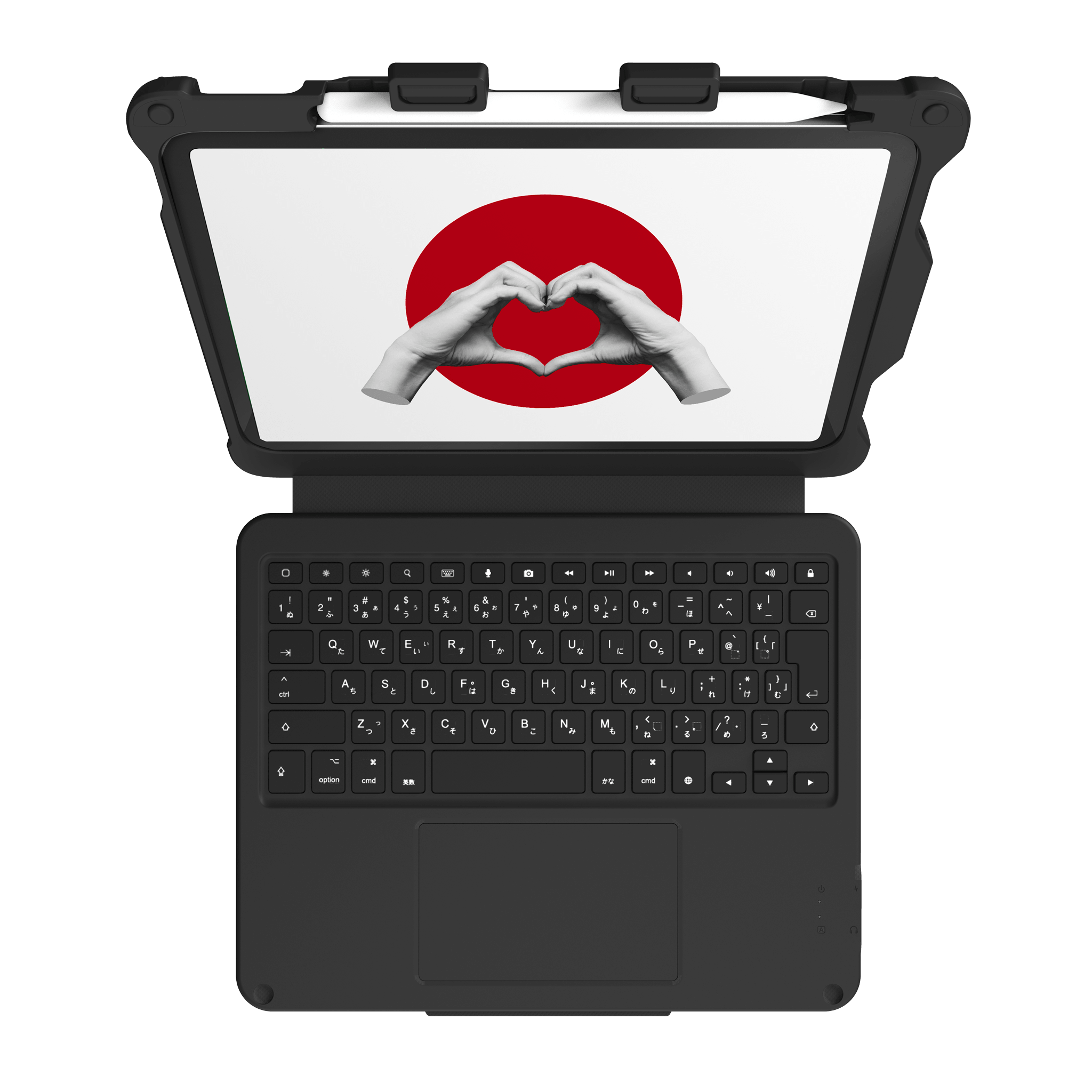 stm-goods-dux-guard-keyboard-trackpad-usb-c-case-for-ipad-10th-gen-a16-japanese- image 2