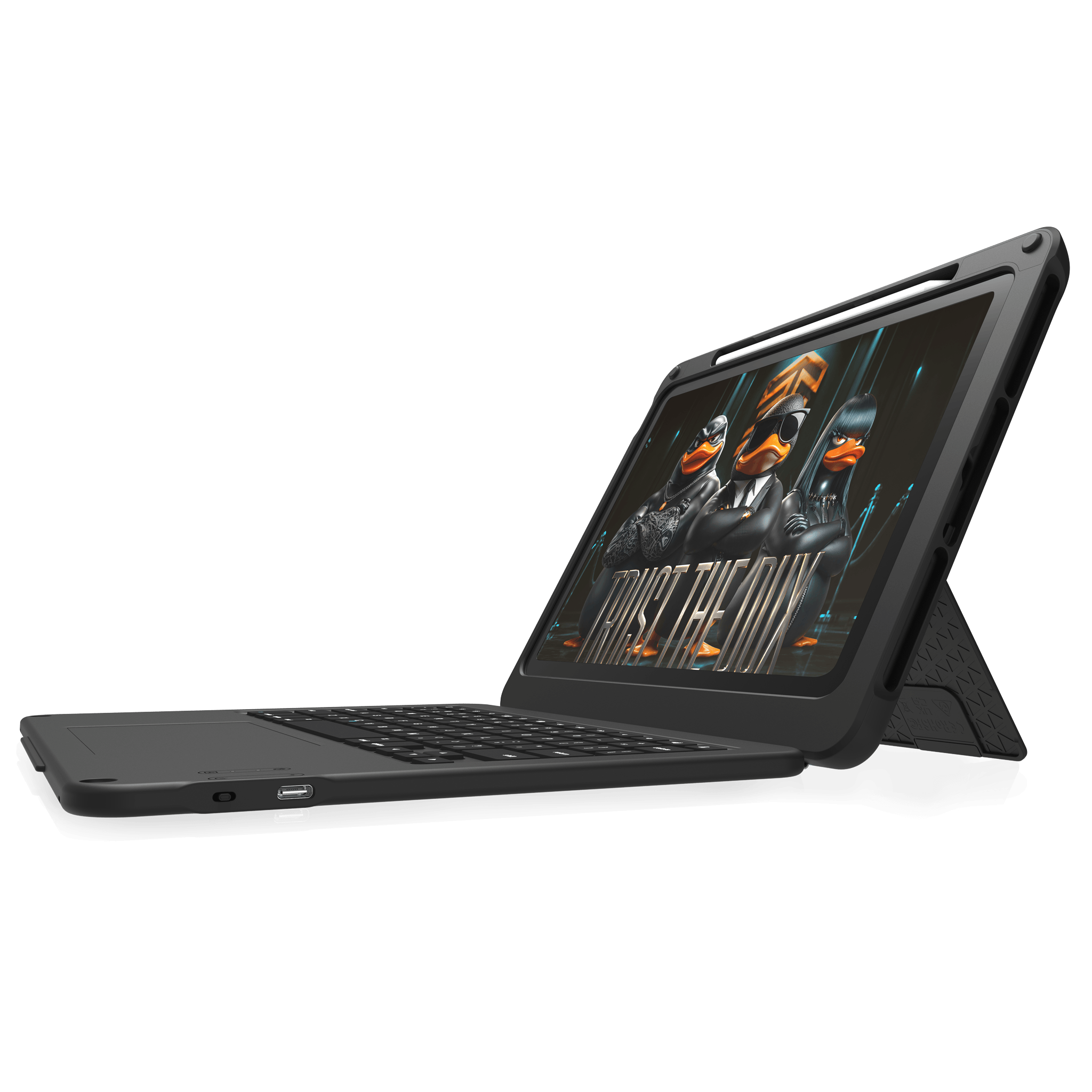 stm-goods-dux-guard-keyboard-trackpad-bluetooth-case-for-ipad-air-11-m4-m3-m2-5t image 1