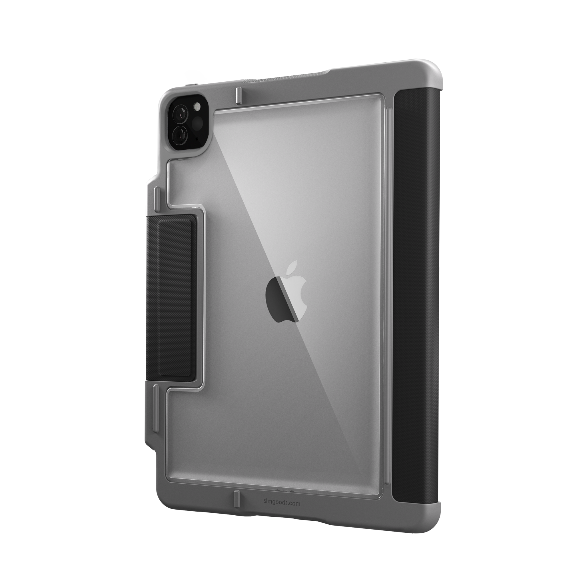 stm-goods-dux-plus-case-for-ipad-pro-11-2nd-gen-transparent-back-with-apple-penc image 3