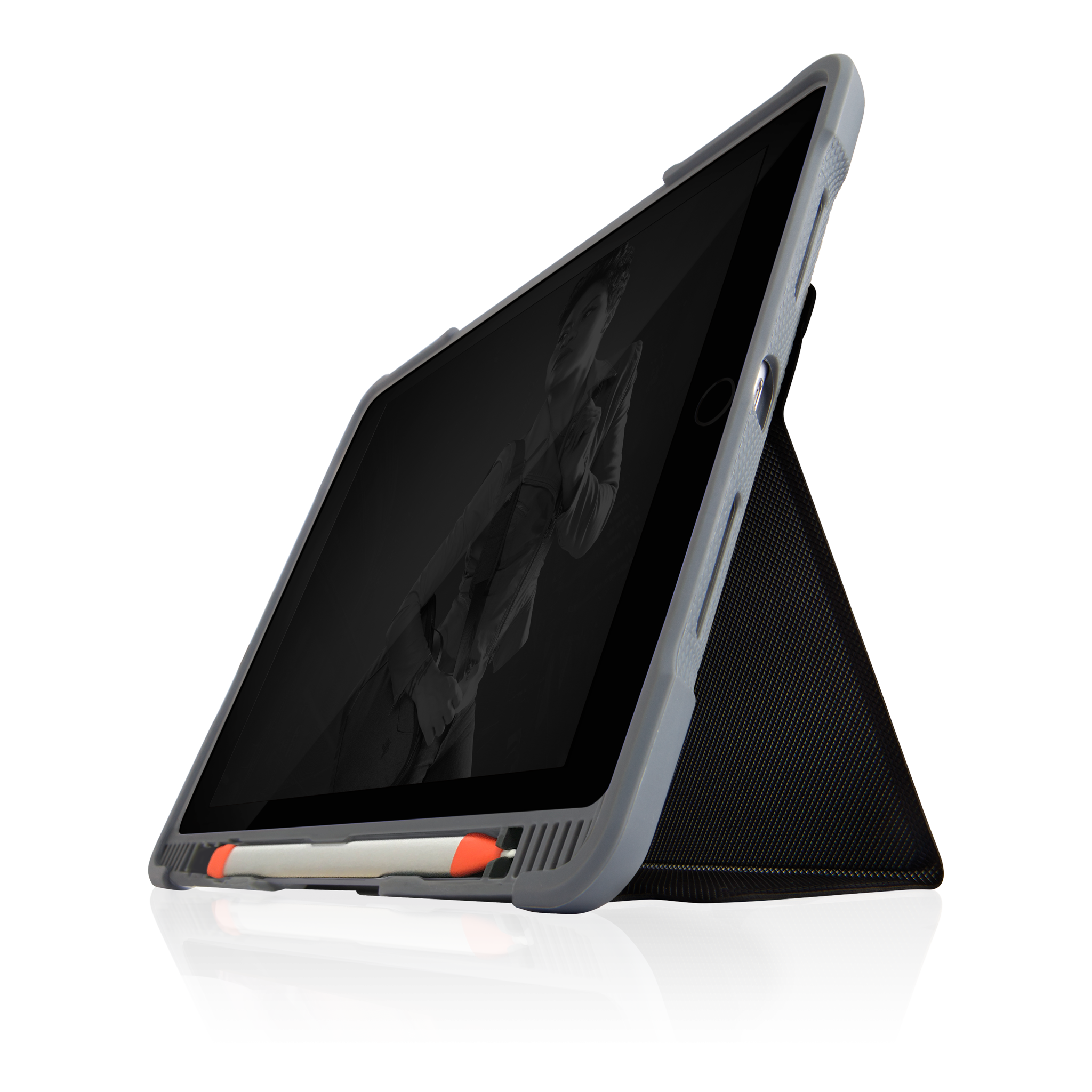 stm-goods-dux-plus-duo-case-for-ipad-9th-8th-7th-gen-with-apple-pencil-holder-ma image 2