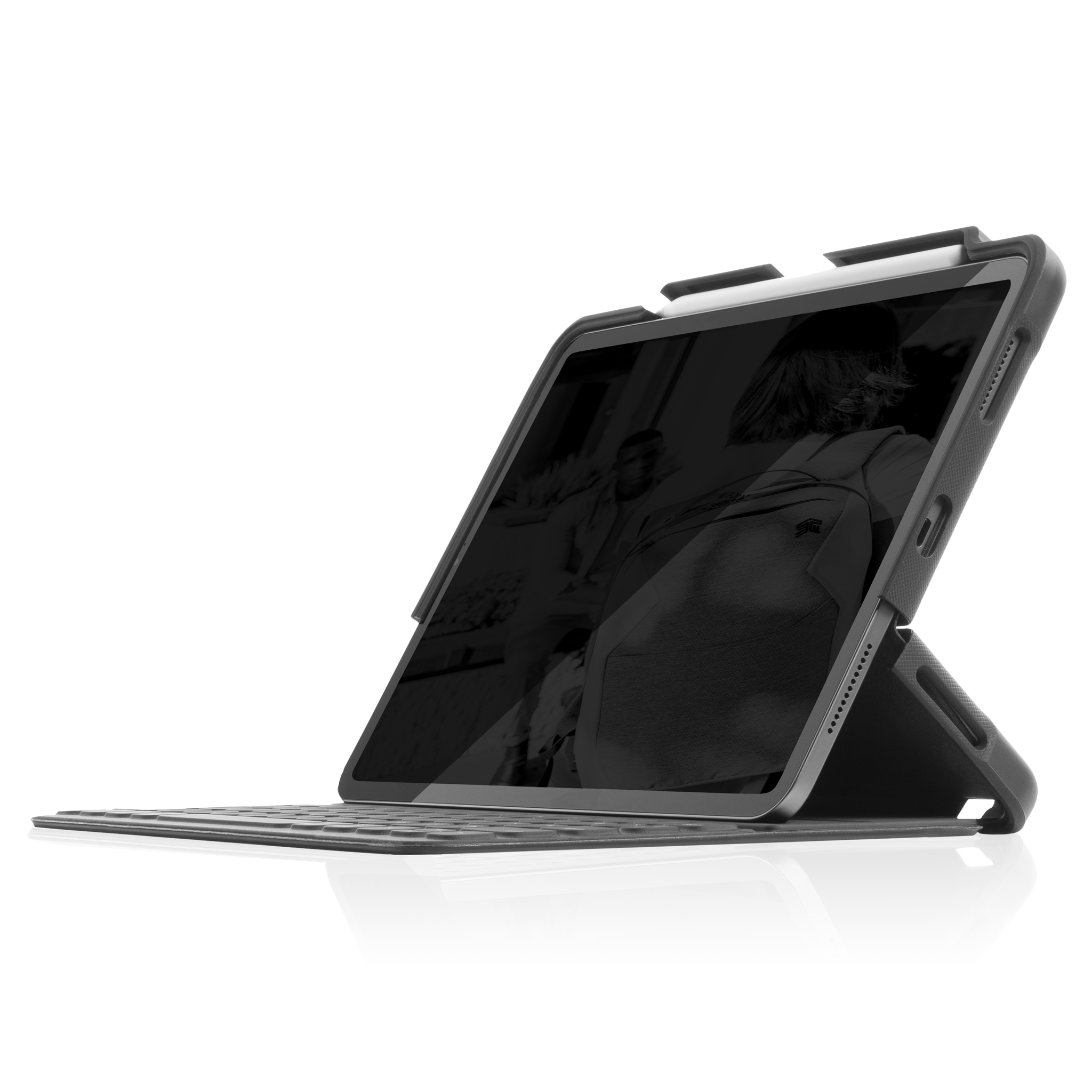 stm-goods-dux-shell-case-for-ipad-pro-11-1st-gen-fits-with-magic-keyboard-smart- image 1