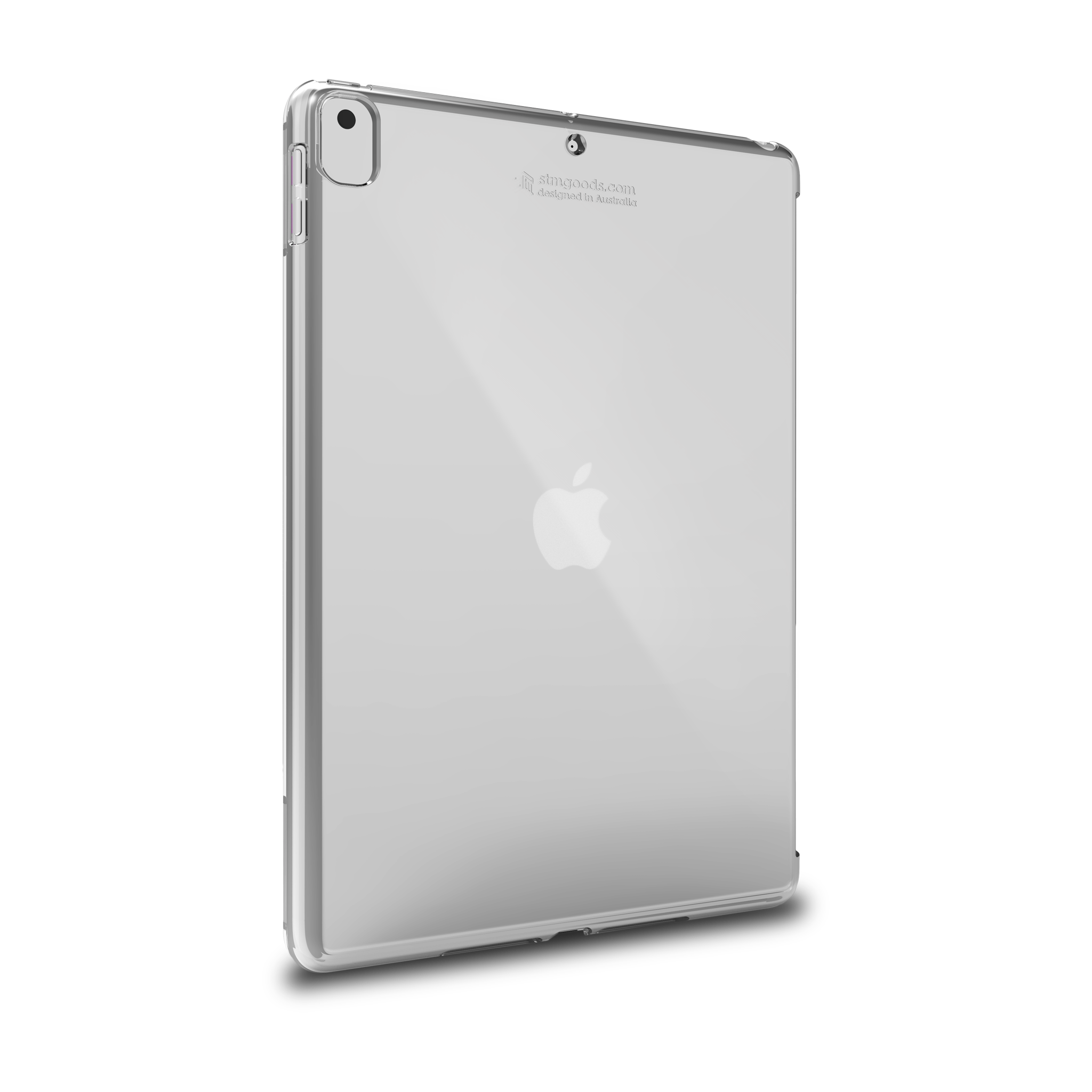 stm-goods-half-shell-for-ipad-9th-8th-7th-gen-translucent-back-cover image 2