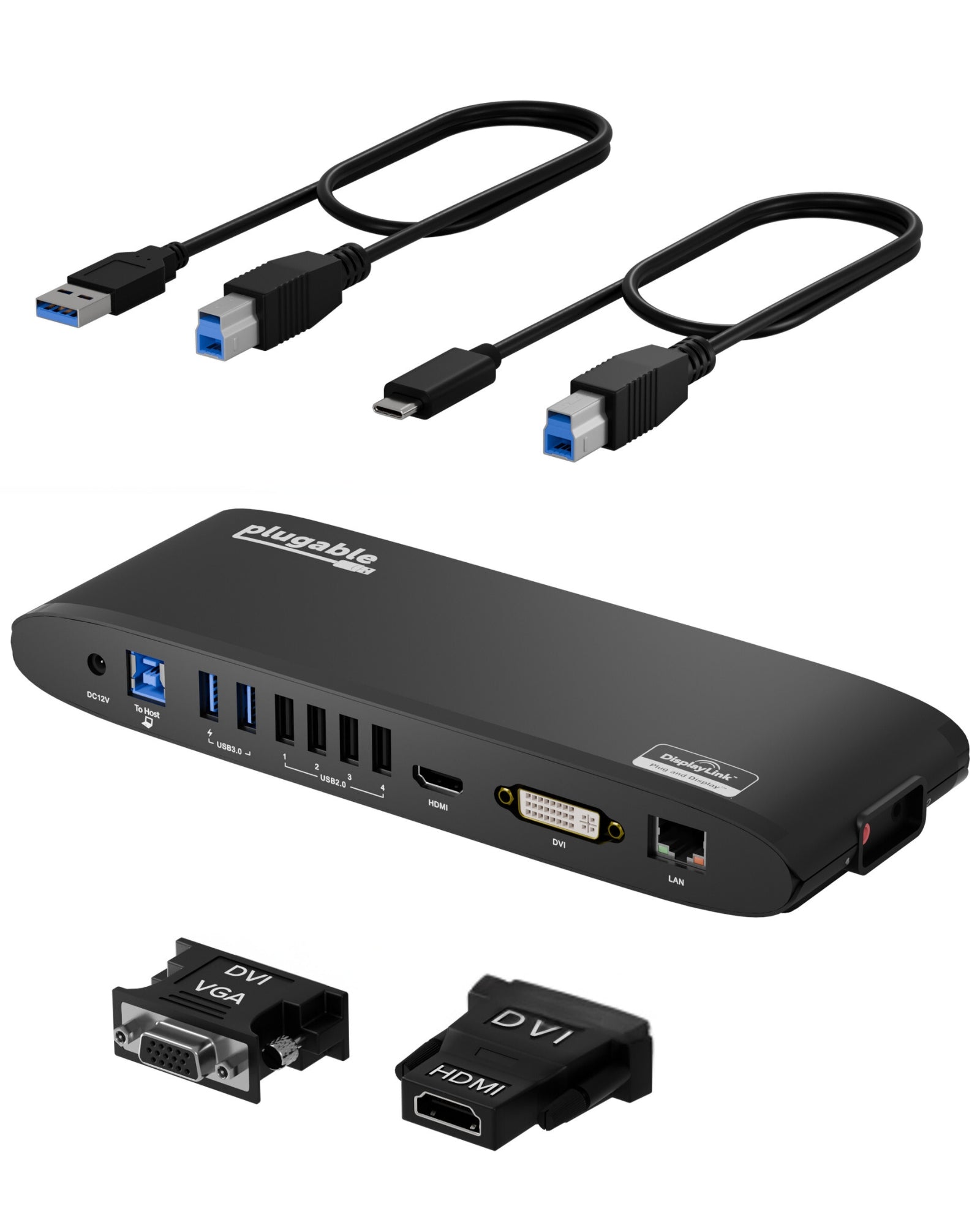 plugable-universal-dual-hdmi-monitor-docking-station-b-stock image 1