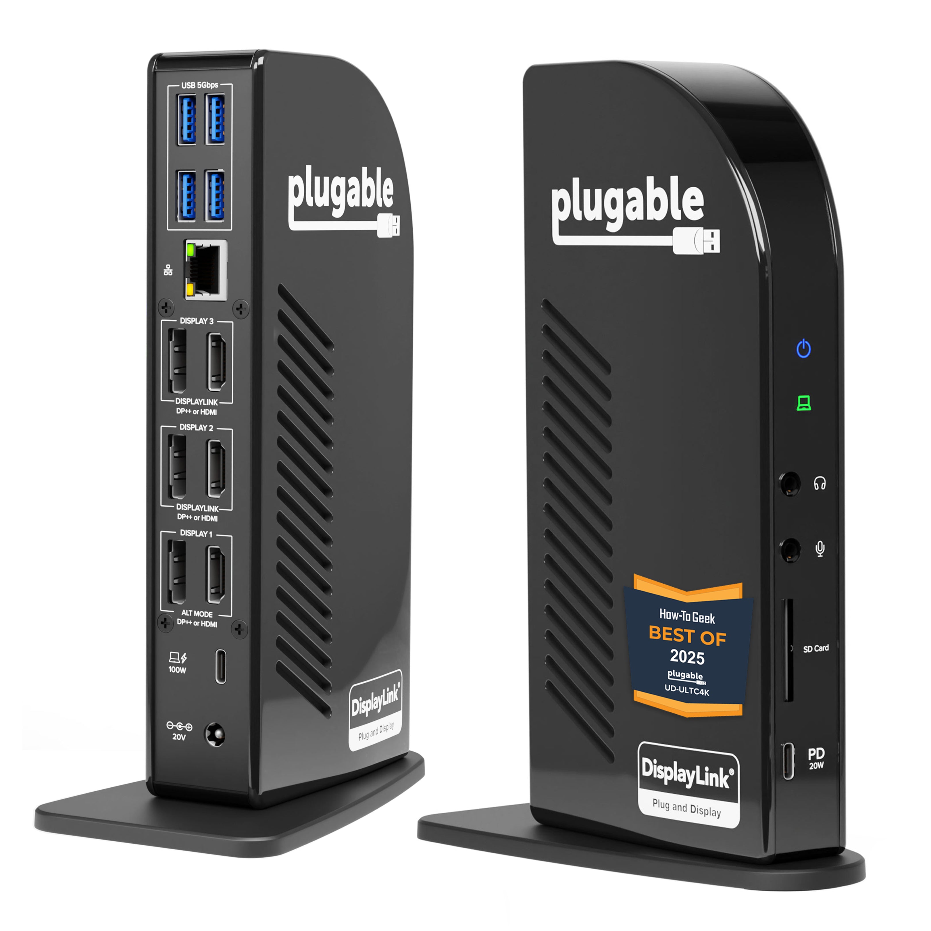 plugable-usb-c-triple-4k-monitor-docking-station-with-100w-charging-b-stock image 1