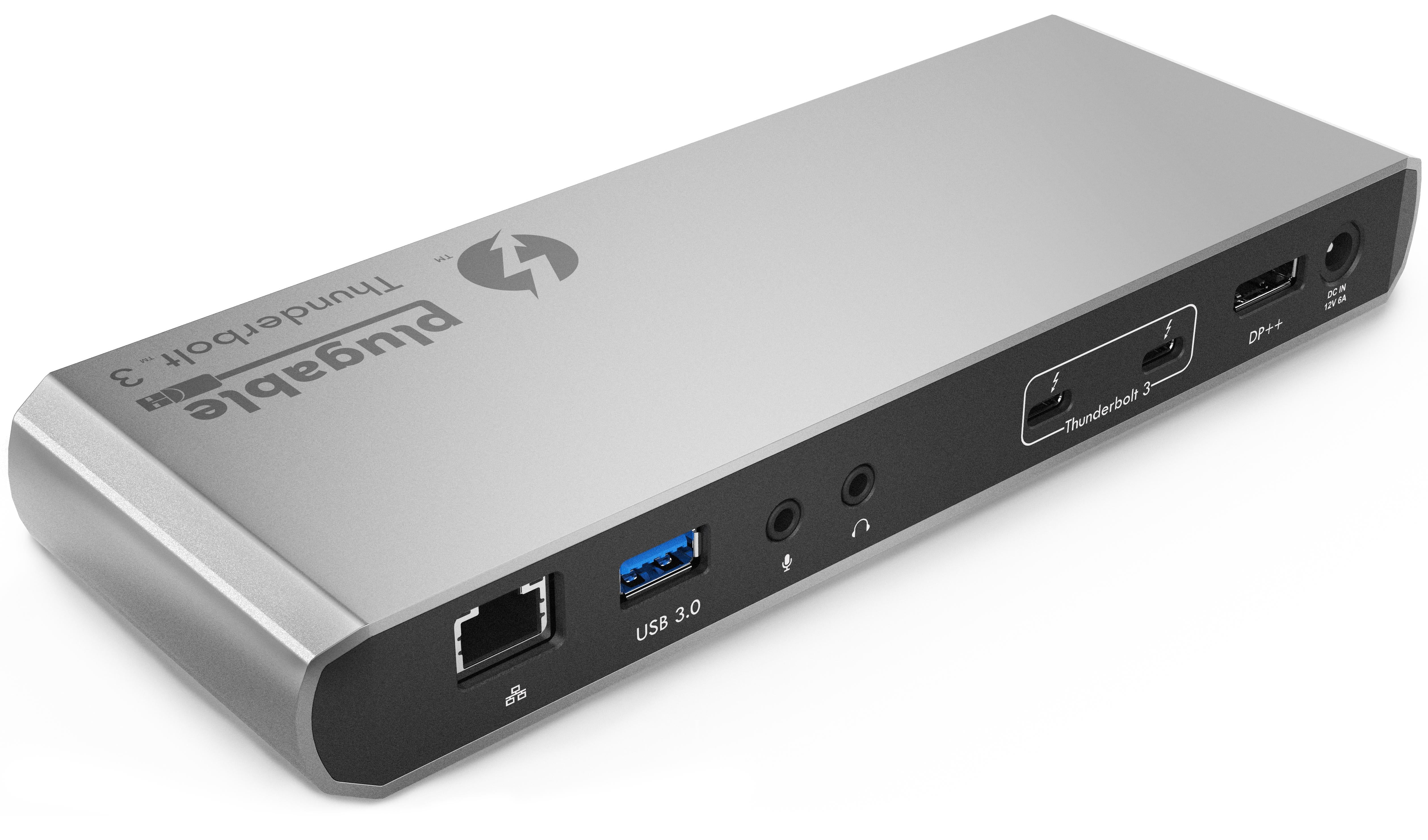 plugable-single-display-thunderbolt-3-docking-station-no-host-charging-tbt3-ud1- image 1