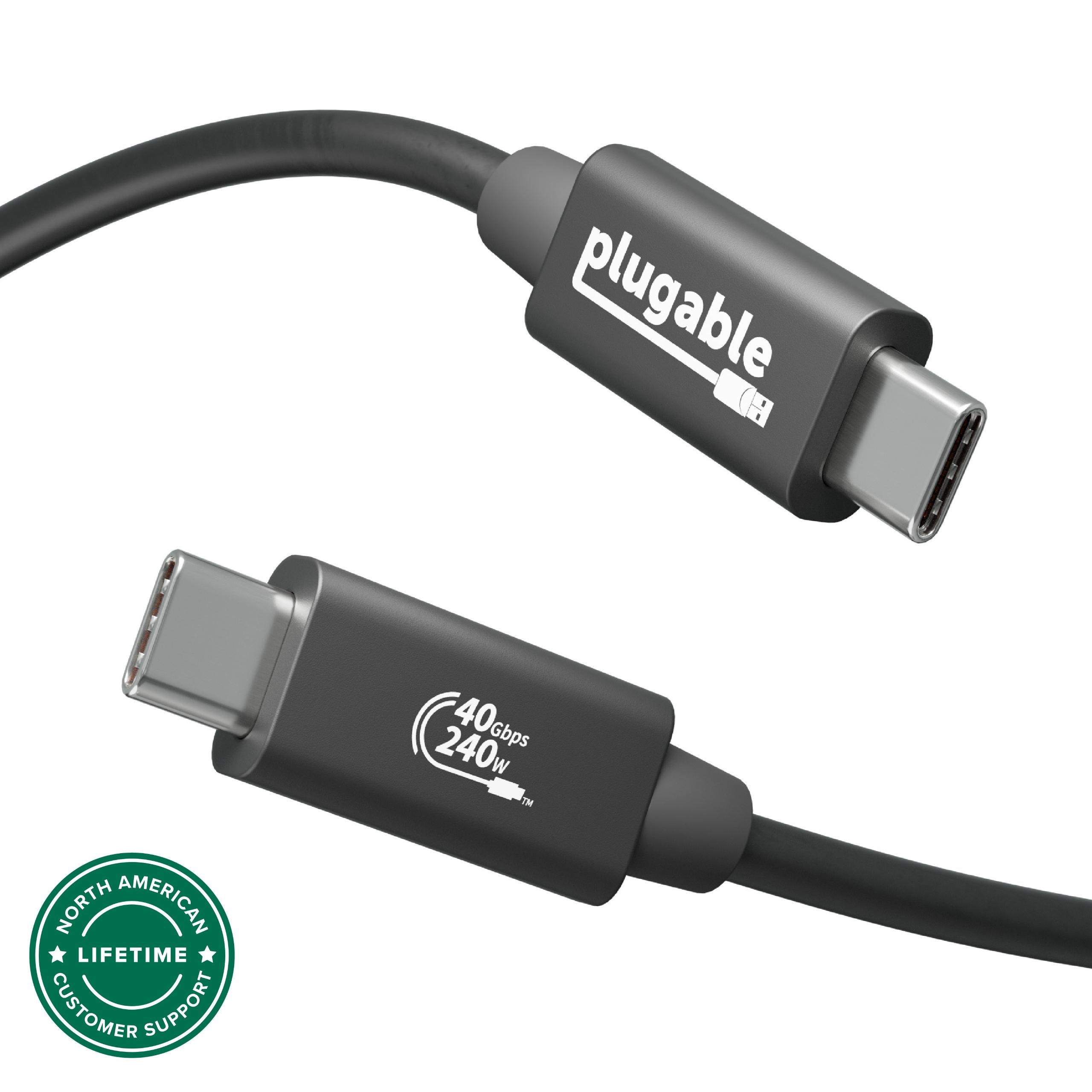 plugable-usb4-240w-epr-cable-3-3ft-1m image 1