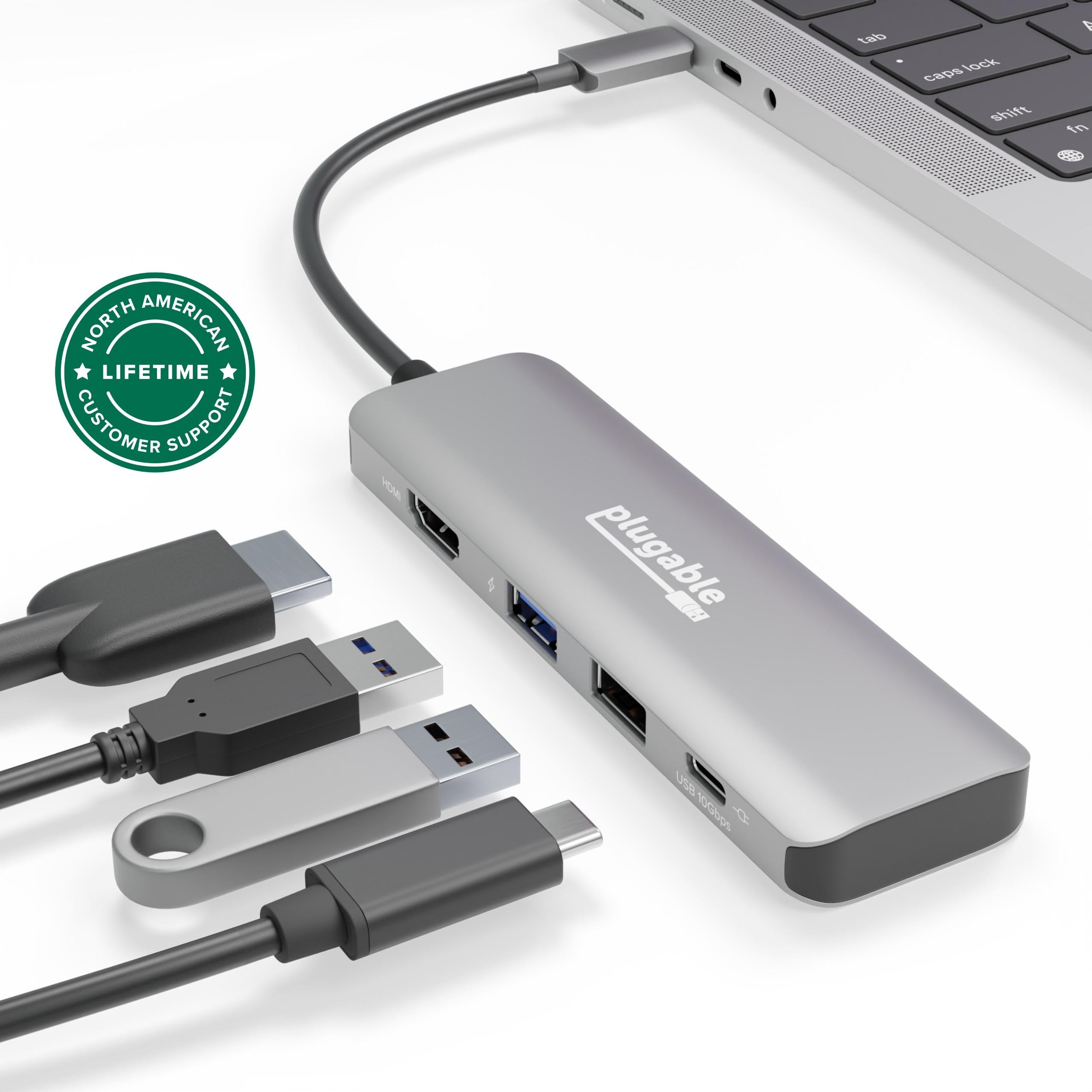 plugable-usbc-4in1-4-in-1-usb-c-hub-with-4k-hdmi-and-100w-charging image 1