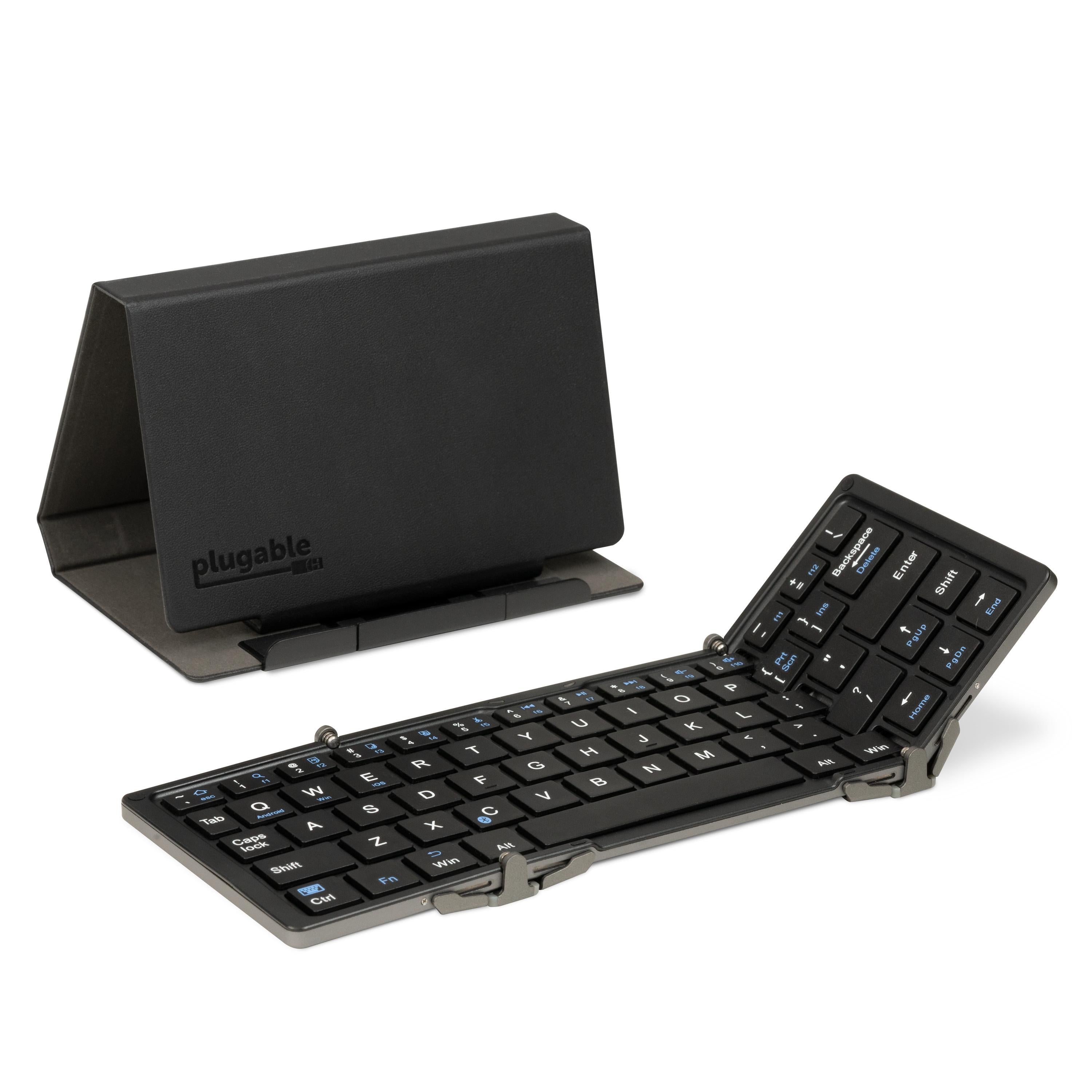 plugable-compact-bluetooth-folding-keyboard-and-case-with-stand image 1