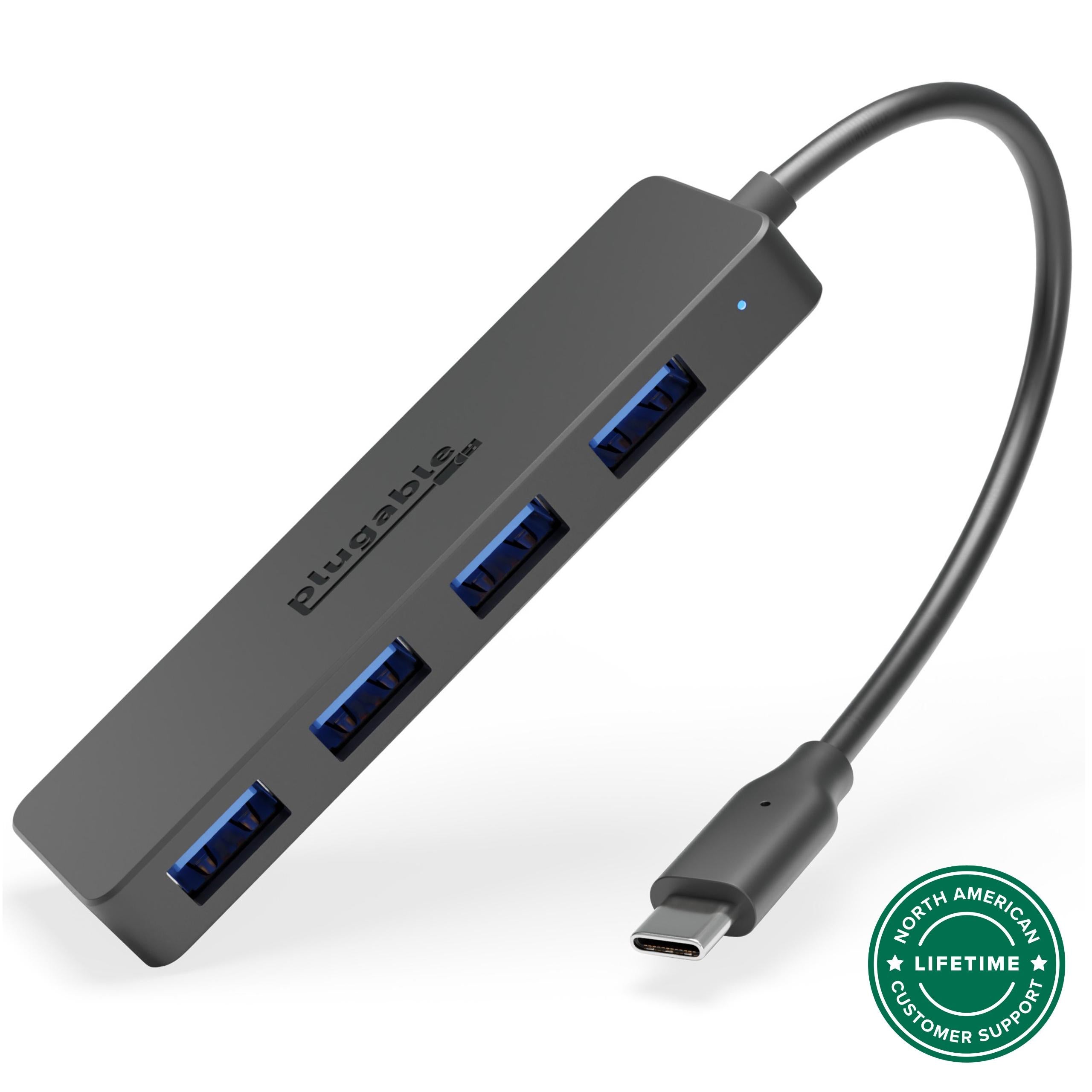 plugable-usb-c-4-port-hub-usbc-hub4a-4x-usb-3-0-5gbps image 1