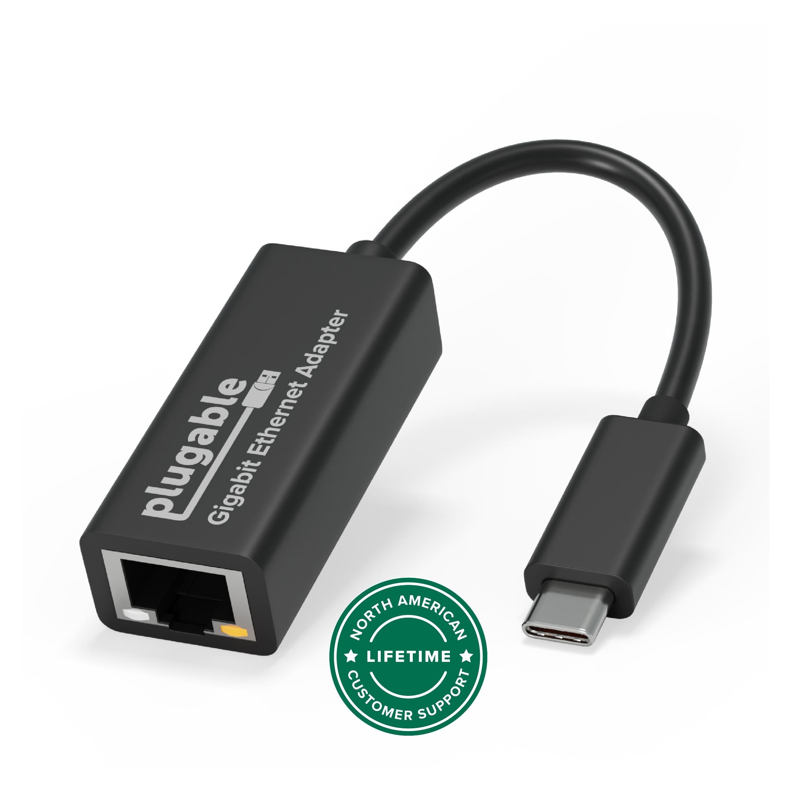 plugable-usb-c-gigabit-ethernet-adapter-usbc-e1000-10-100-1000 image 1