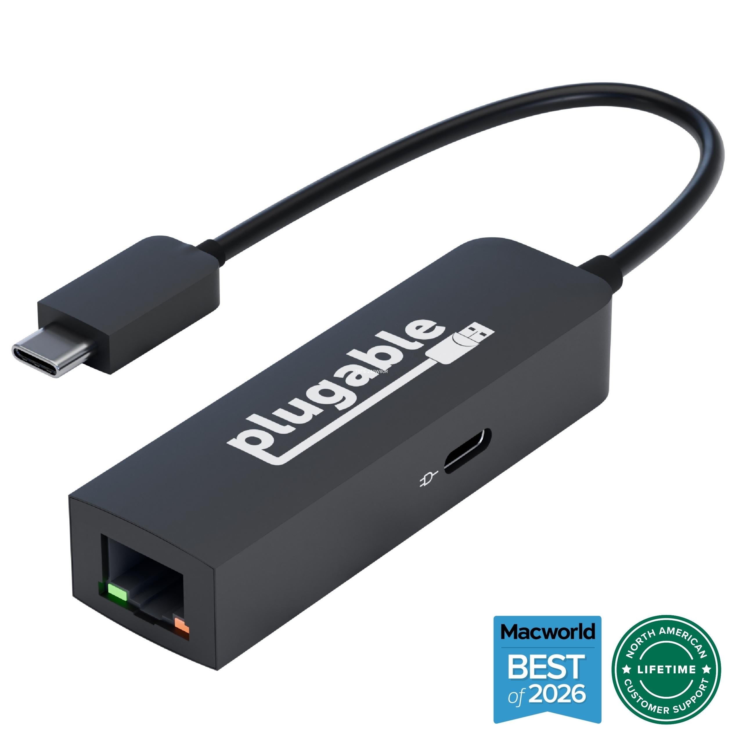 plugable-usb-c-to-2-5-gbps-ethernet-adapter-with-100w-power-delivery image 1