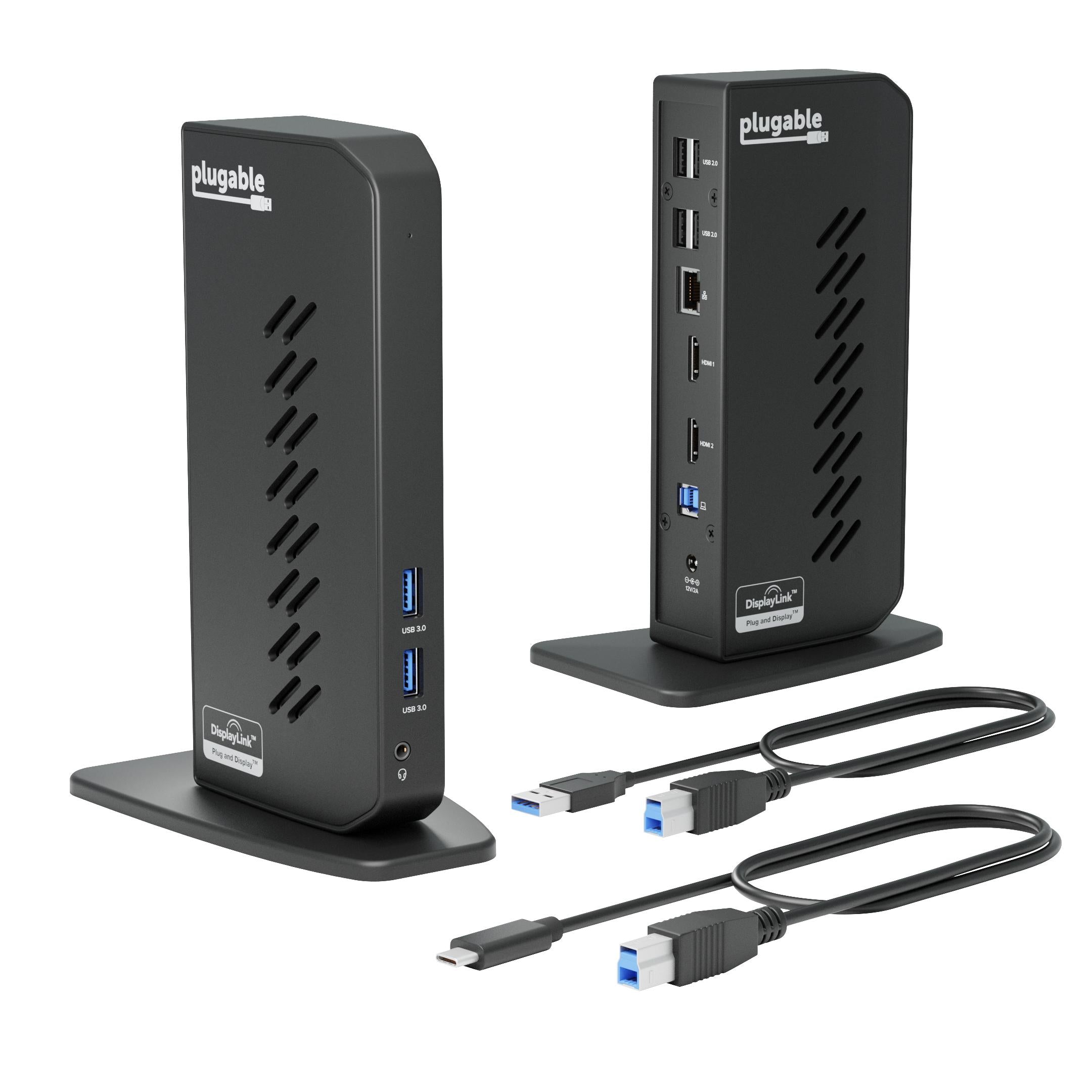 plugable-dual-monitor-universal-docking-station-ud-3900z-usb-3-0-usb-c image 1