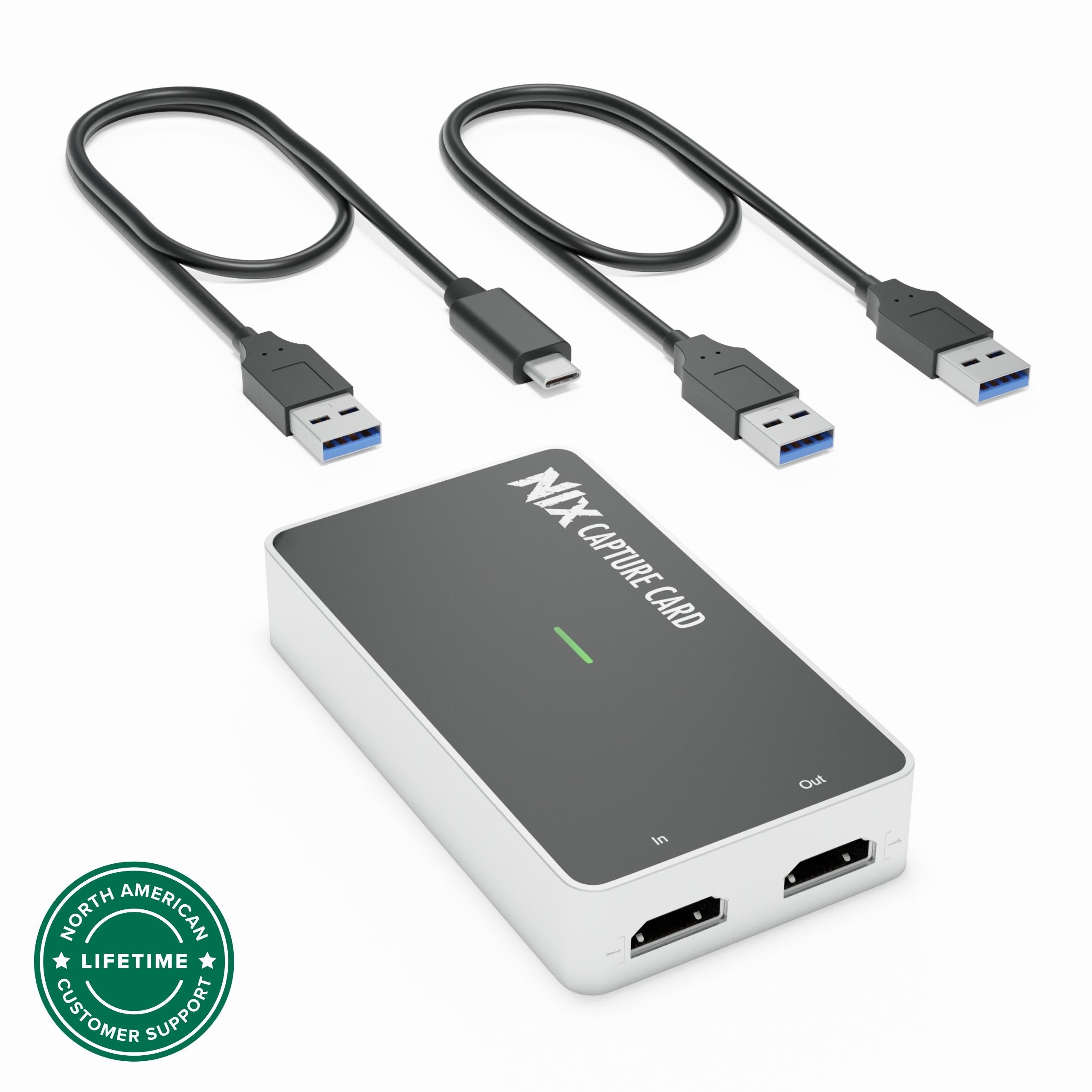 plugable-performance-nix-usb-3-0-usb-c-hdmi-capture-card-1080p60-4k60-pass-throu image 1