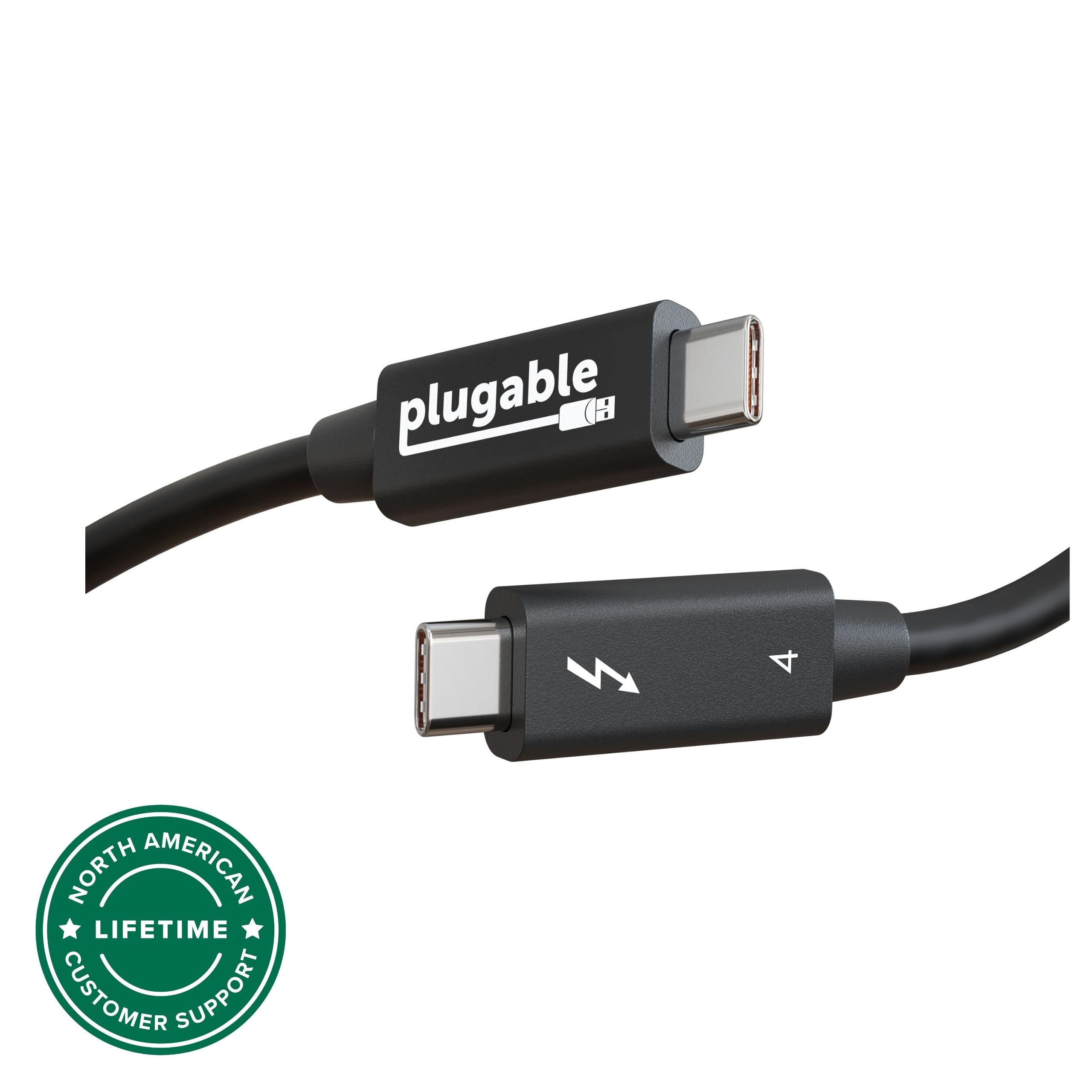 plugable-thunderbolt-4-cable-6-6ft-2m-active-40gbps-100w image 1