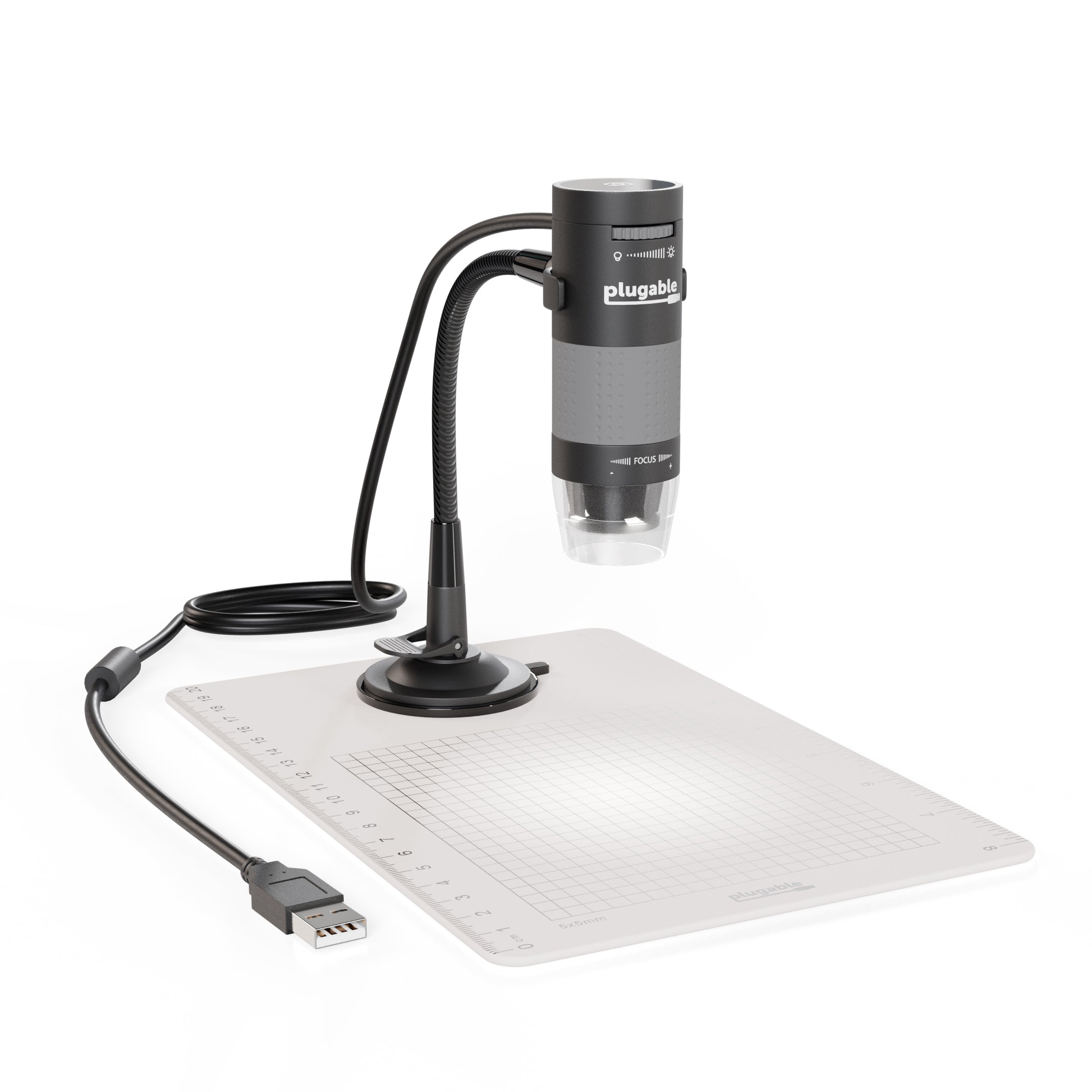 plugable-250x-digital-usb-microscope-with-observation-stand-prior-version image 1